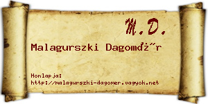 Malagurszki Dagomér névjegykártya